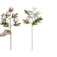 Artificial Vintage Peony Bouquet with Tea Rose