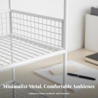 Multi-Compartment Desk Organizer Multifunctional desktop storage rack Easy Assembly