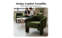 Modern aesthetic Curved Booth Seat Comfortable Upholstery Commercial Furniture Multiple Color choices Upholstered Sofa Compressed Packaging for Interior Designers, Families, Cafe, Retail shop