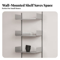 Single-Tier Floating Shelf Easy Installation Picture shelf Multi-Purpose