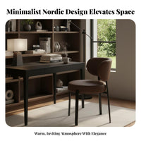 Upholstered Armless Chair Minimalist Design Household Furniture Comfortable Padding Ergonomic Spine Supportrest for Adults