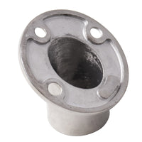 316 Stainless Steel Round Tube Base 90/45 Degree for Awning Railing Handrail Yacht Hardware