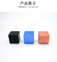 巧克盒台球巧克粉盒批发桌球金属巧克夹R2底盖无磁巧克盒