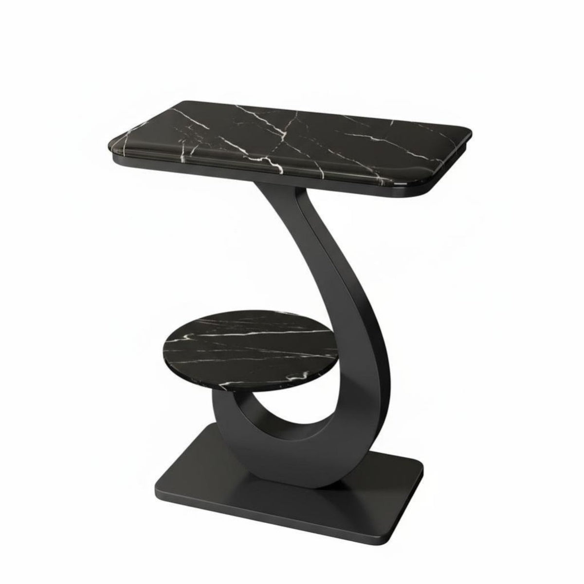 Multi-Tier Plant Stand Floor-Standing Staggered Tier Shelving Unit Stable Frame