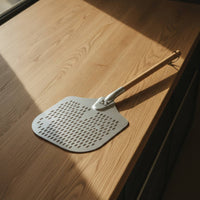 Pizza Peel with Wooden Handle Perforated Pizza Peel Detachable for Kitchen