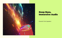 Waterproof Bluetooth speaker, deep bass