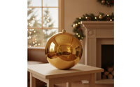 Christmas Ball Ornaments Spherical Christmas Tree Ball Baubles Sparkling Sturdy for Window Displays, Mantel