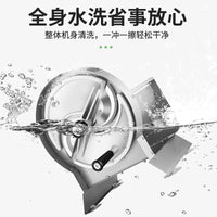 跨境不锈钢切片机手动切柠檬土豆多功能商用手摇水果蔬菜切片神器