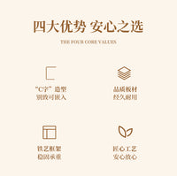 阳台慵懒空间布置茶桌客厅沙发茶几桌小型阅读角书本多功能置物架 【加厚可旋转升降】⭐纯白色-碳素钢架⚡稳定不晃