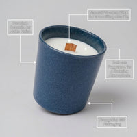Scented Candle Gift Set, Ceramic Candle Jar