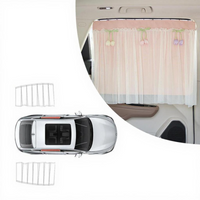 Car Window Privacy Sun Shade, Track-Type, Easy Installation
