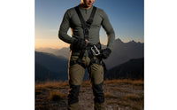 Padded Full-Body Safety Harness Adjustable Full Body Harness Comfortable Heavy-Duty for Construction Workers