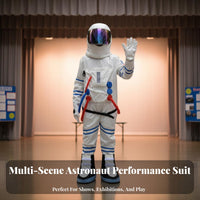 Astronaut Costume Performance Prop Full Body Astronaut Suit Eye-Catching Design
