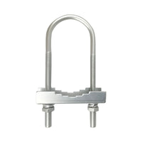 Outdoor Fiberglass Antenna Clamp U-Bolt Bracket for Pole Mounting