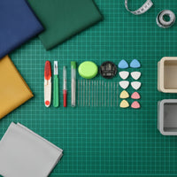 8 Pieces Pumpkin Pin Cushion Tool Kit Portable Sewing and Embroidery Tool Set