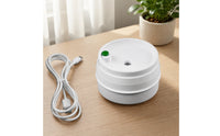 Slimline Compact Shuttlecock Steamer Steam Release White Shuttlecock Steamer Button Control