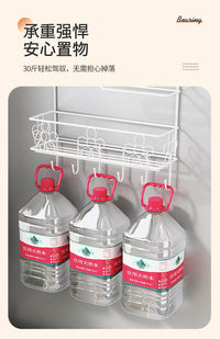 厨房冰箱置物架子侧面挂架多层保鲜袋调味料夹缝多功能海绵收纳架