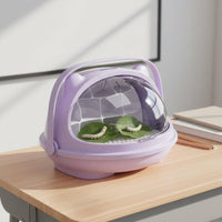 Silkworm Rearing Box Educational Transparent Silkworm Enclosure Science Learning