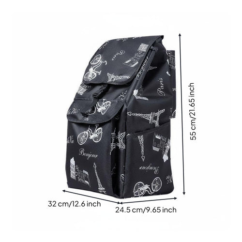 Shopping Trolley Replacement Bag Lightweight Folding Trolley Bag Oxford Material