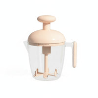 Manual Egg Beater with Cup Ergonomic Mixer Food-Grade for Home Bakers