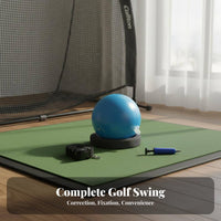 Develops Muscle Memory Golf Smart Ball Coach Adjustable Strap Golf Swing Training Ball Provides Instant Feedback for Home Practice