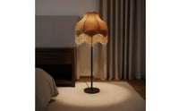 Velvet Tassel Lampshade Handmade Fringed Lamp Shade Decorative Fringe