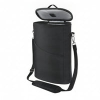 Leakproof Wine Cooler Bag Portable Insulated Wine Tote Compact Foldable for Dinner Parties