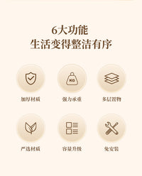 抽屉式收纳柜奶油风客厅卫生间多层塑料衣服夹缝大容量落地储物柜 1个 落地收纳柜5层-奶油白+多巴胺把手