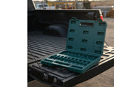 Socket Wrench Case Empty Tool Box with Handle Hard-Shell for Workshop