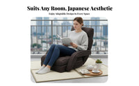 Adjustable spine supportrest Floor Lounger Foldable Design Adjustable Floor Sleeper