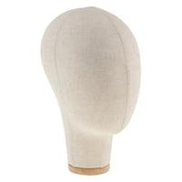 Linen Mannequin Head Professional Fabric Mannequin Head Quick Setup