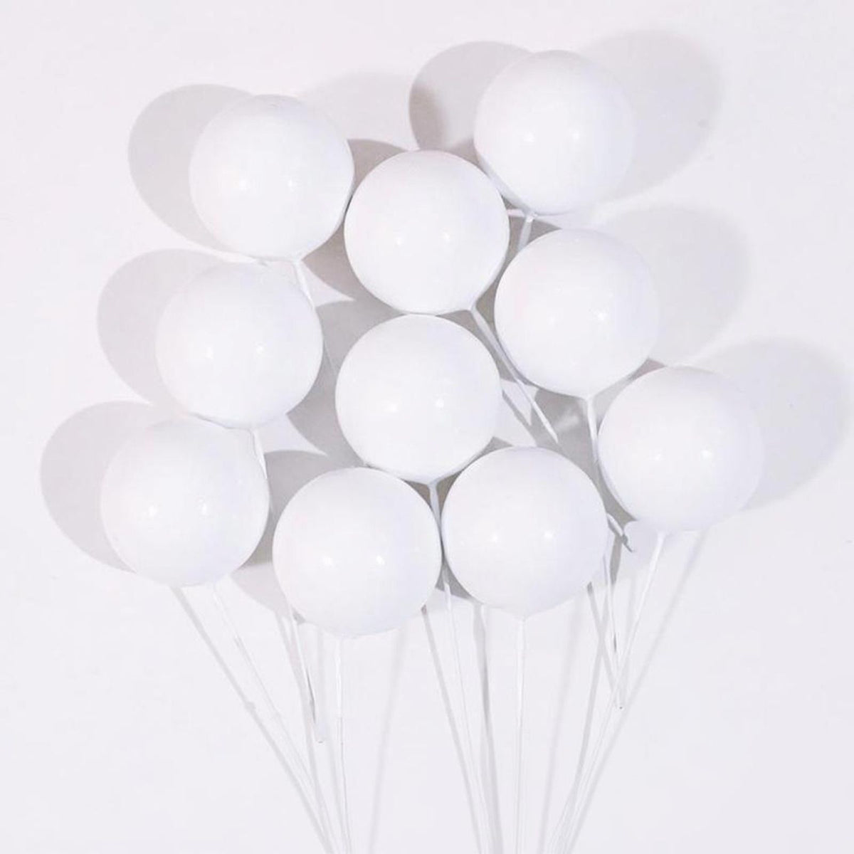Gold Sphere Cake Toppers for Baking and Parties