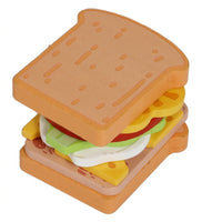 Wooden Sandwich Toy Stacking Pretend Sandwich Set Compact Educational for Young Children