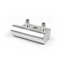 Aluminum-Alloy Bypass Valve with Hose Barbs Machined Cooler Thermal Bypass Valve Long-Lasting High-Quality for Car Owners