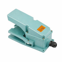 Heavy Duty Foot Pedal Switch, Aluminum Alloy Foot Pedal for Lathe, Industrial Foot Switch 250V 15A, Momentary Foot Switch wit