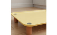 Raised Cat Bowl Stand Spill Proof Non-Slip Pet Food Placemat for Indoor, Cats
