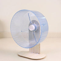 Hamster Wheel with Stand Included, Silent Hamster Running Wheel for Dwarf Hamster Wheel and Gerbil Wheel, Quiet Pet Wheel for Hamsters Gerbils Mice