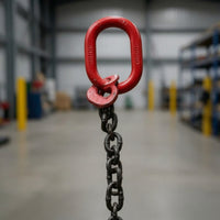 Chain Lifting Harness Heavy-Duty Steel Chain Harness High Load Capacity Hardware for Construction Workers, Material Handling