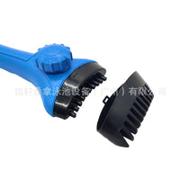 Pool Filter Cleaning Brush with Vacuum Jet