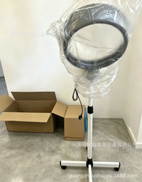 跨境立式美发蒸汽机焗油机头发蒸笼水杯微雾发廊头发蒸笼熏蒸仪 欧规