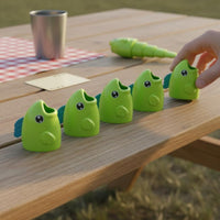 Parent-Child Interaction Telescopic Fishing Game Educational Fishing Toy Set Hand-Eye Coordination Early Learning for Children, Preschoolers, Kindergarten, Home, Classroom