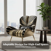 Upholstered Single Sofa Italian Design Upholstered Armchair Luxury Feel sophisticated design for Interior Designers, Adults