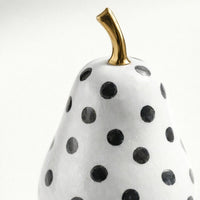 Fruit Sculpture for Home, Living Room, Modern Minimalist Ceramic Figurine, Abstr #variant:Pear D23002/ 12.5*12.5*19cm
