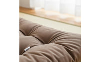 Thick Tatami Cushion Supportive Square Tufted Floor Pillow Deformation Resistant Square Tufted Cushion for Bay Window, Balcony