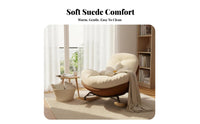 Upholstered Rocking Chair Quiet Non-Slip Recliners Upholstered Recliner Ergonomic Design Modern Design for Homeowners