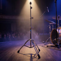 Extendable cymbals Stand Double-Braced cymbals Stand with Extendable Arm Adjustable Hardware for Drummers, Drum Drum Sets