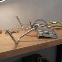 Boat Hinge Bracket Set Heavy Duty Marine Support Bracket Kit Polished Finish Stainless Steel Boat Mount for Yacht Owners, Dock Use
