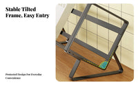 2-Tier Wire Rack unrestrictedstanding desktop Shelf multifunctional for Office Workers