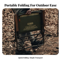 Frogdesigndesign Folding Chair Foldable Design Portable Seat Lightweight for Campers