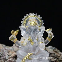 Ganesh Resin Figurine for Home Decor and Gift